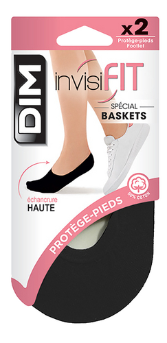 Dim - Prot.-pieds Invisifit Noir 39/42