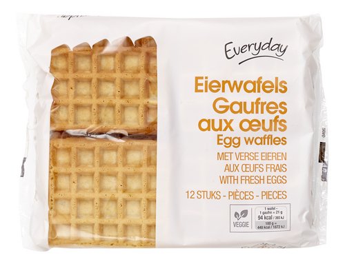 EVERYDAY eierwafels 12x21g
