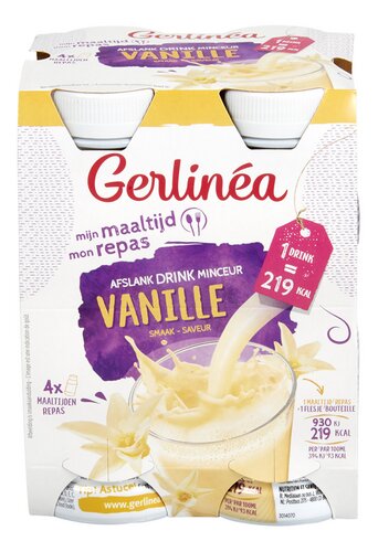 GERLINÉA afslankdrink vanille 4x236ml