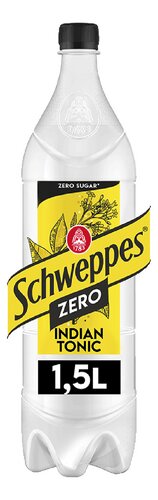 SCHWEPPES Zero Indian tonic 1,5L