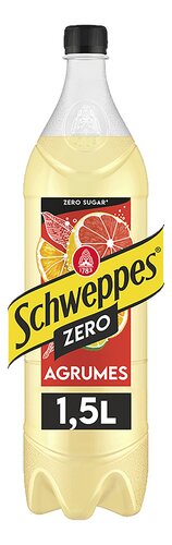 SCHWEPPES Zero Agrum' 1,5L