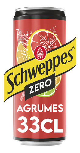 SCHWEPPES Zero Agrum' 33cl