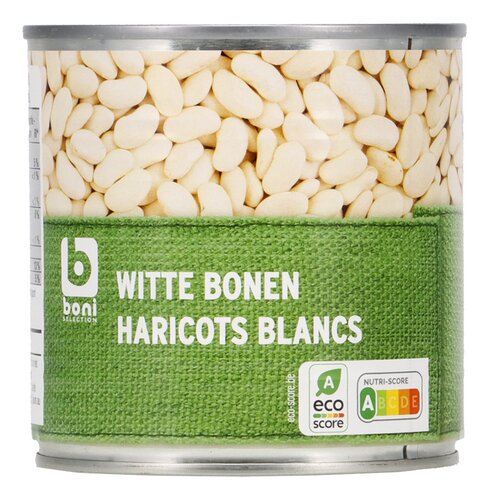 BONI PLAN'T witte bonen blik 400g