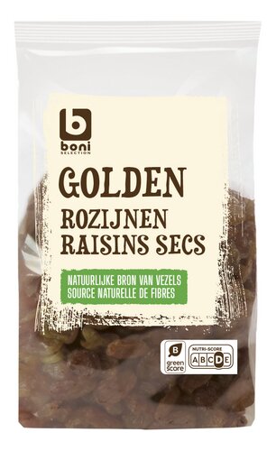BONI Golden rozijnen gedroogd 250g