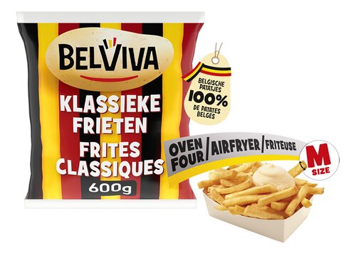 BELVIVA Klassiek oven friet 600g