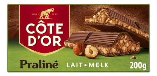CÔTE D'OR tabl.pral.double noisette 200g