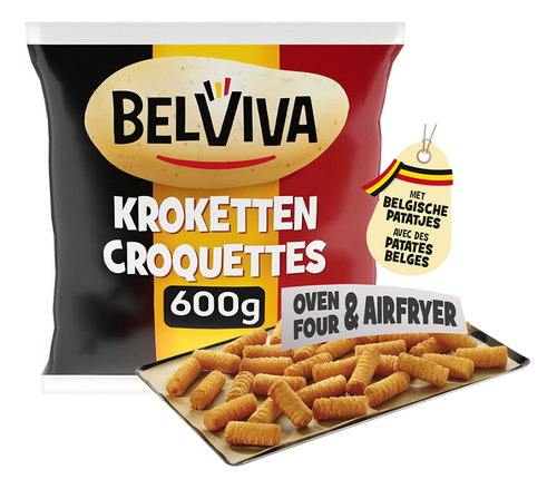 BELVIVA ovenkroketten 600g