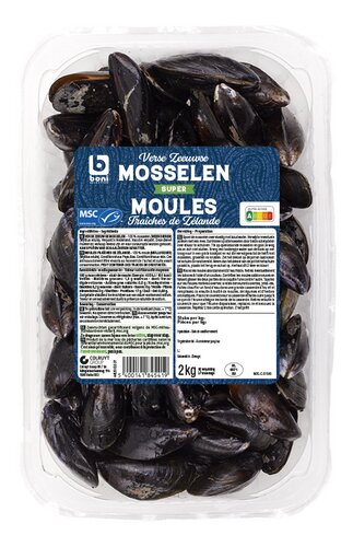 BONI Zeeuwse mosselen Super MSC 2kg