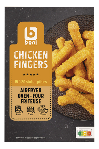 BONI oven&airfyer chicken fingers 280g