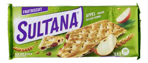 SULTANA koeken appel 5x43,6g
