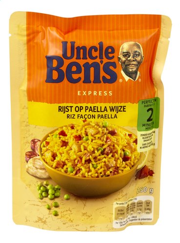 Uncle Ben S Riz Express Facon Paella 250g Colruyt