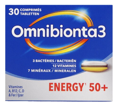 OMNIBIONTA 3 multivit.Vitality 50+ 30st
