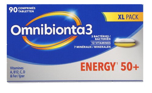 OMNIBIONTA 3 multivit.Vitality 50+ 90st