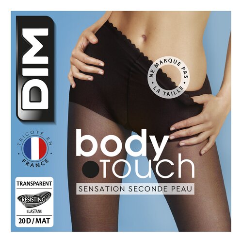 Dim - Body Touch Collant Voile Noir XXL