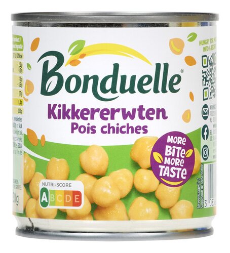 BONDUELLE kikkererwten blik 150g