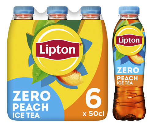 LIPTON Ice Tea Zero Peach 50cl