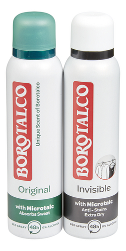 BOROTALCO deodorant orginal/invisi 150ml