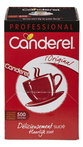 CANDEREL zoetstof sticks 500st