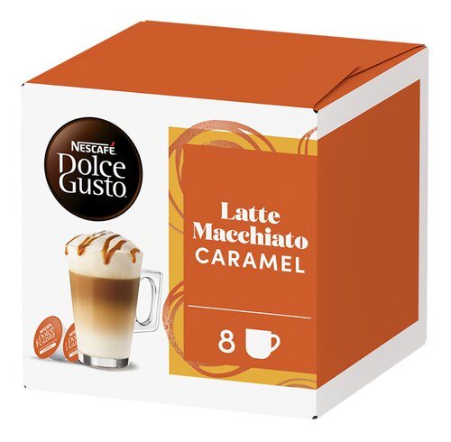 NESCAFÉ DG Caps Latte Macch.Caramel 16st