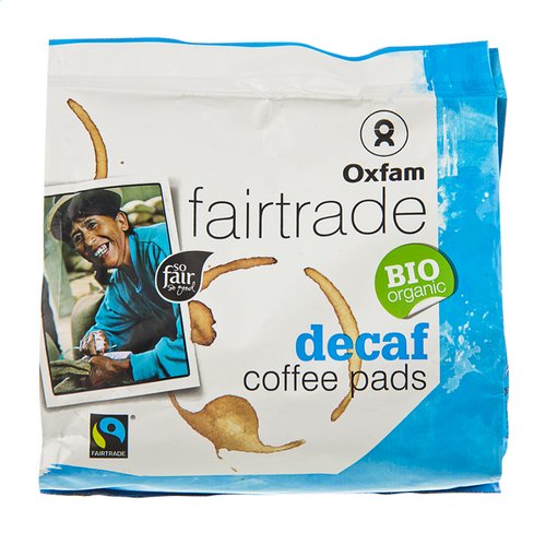 OXFAM FAIRTRADE Koffiepads deca Bio 16st