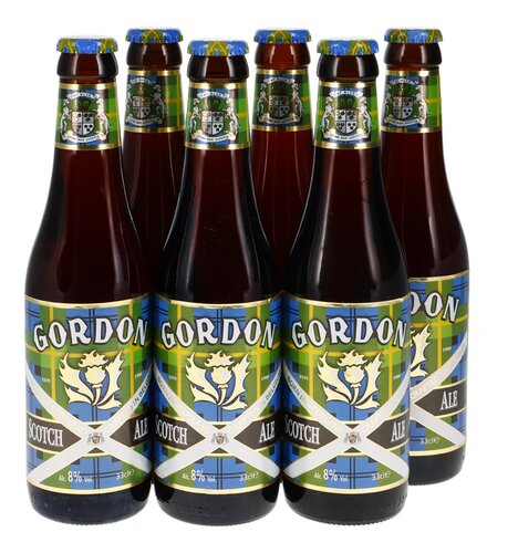 GORDON scotch Ale 8,0%vol 6x33cl