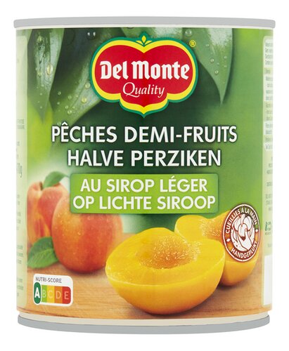 DEL MONTE halve perzik siroop blik 825g