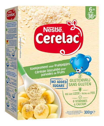 NESTLÉ CERELAC koekjesmeel6-36m gv 300g