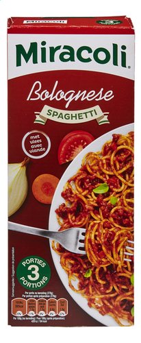 Miracoli Spaghetti Bolognaise 3p 454g Colruyt Collect Go Miracoli Spaghetti Bolognaise 3p 454g Colruyt Collect Go