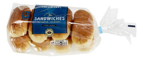 BONI sandwiches met boter 8st 360g