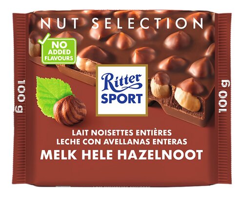 RITTER SPORT Nut sel. melk hazeln. 100g