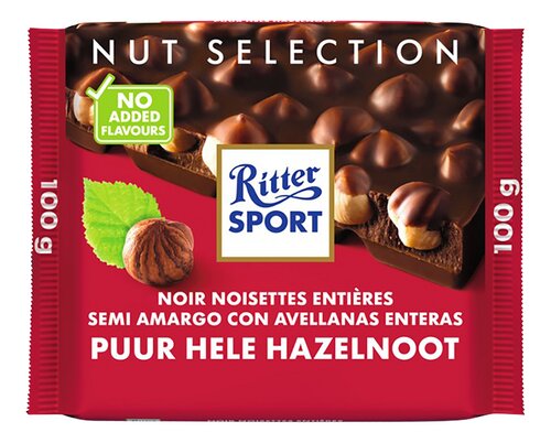 RITTER SPORT Nut sel. puur hazeln. 100g