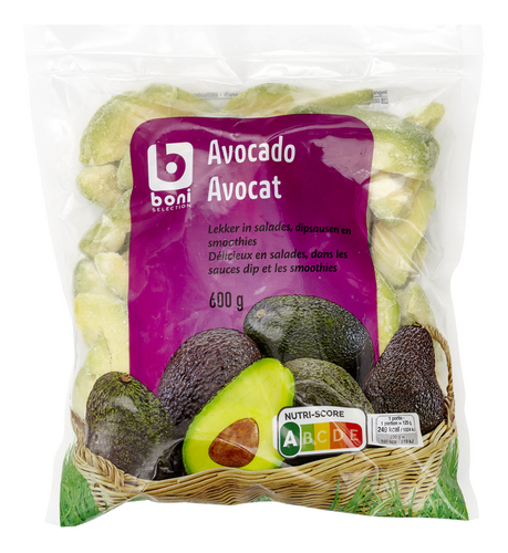Boni Ingevroren Avocado 600g Colruyt Collect Go Boni Ingevroren Avocado 600g Colruyt Collect Go