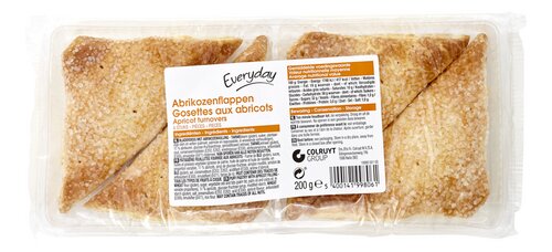EVERYDAY abrikozenflappen 4x50g