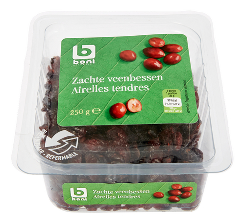 Boni Zachte Veenbessen 250g Colruyt Collect Go Boni Zachte Veenbessen 250g Colruyt Collect Go
