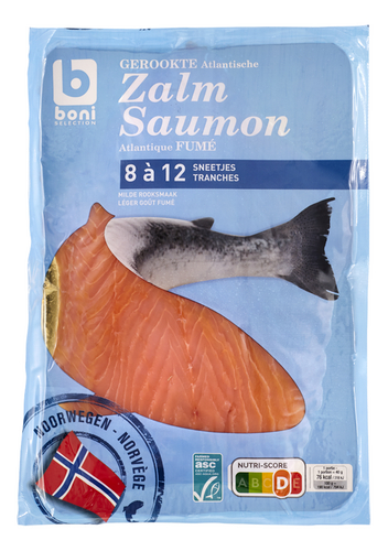 Boni Saumon Fume Norvege Tranches 280g Colruyt Collect Go Boni Saumon Fume Norvege Tranches 280g Colruyt Collect Go