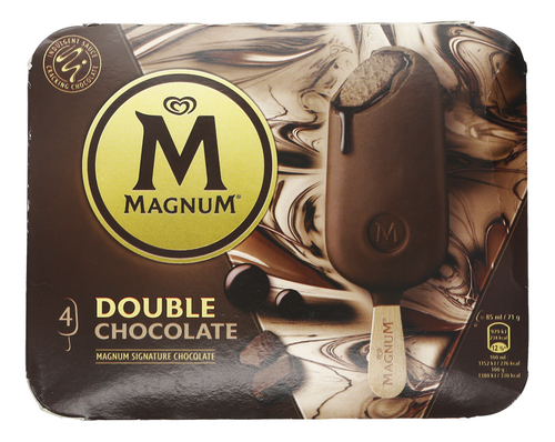 MAGNUM Double Chocolate 4x85ml