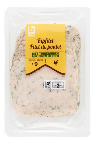 BONI kipfilet tuinkr. sneetjes 150g