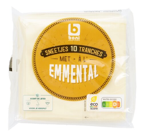BONI emmental 10 sneden 250g