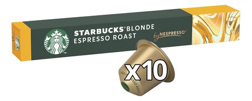 STARBUCKS Caps Blonde Espre.Roast 6 10st