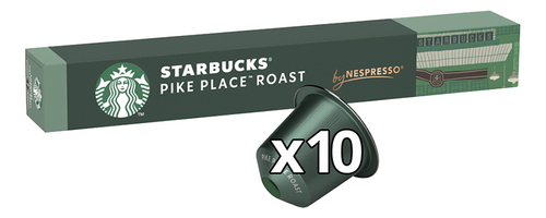 STARBUCKS Caps Pike Place Roast 7 10st