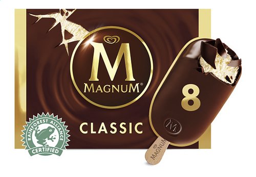 Zij zijn bros zondag OLA MAGNUM classic vanille chocolade 8st | Colruyt - Collect&Go