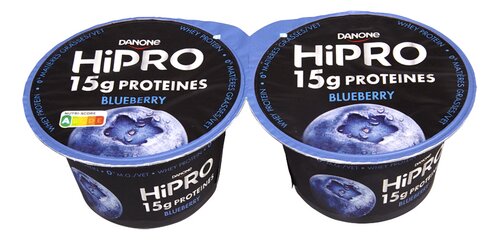 Danone Hipro yoghurt bosbes 2x160g | Colruyt Danone Hipro yoghurt bosbes 2x160g | Colruyt