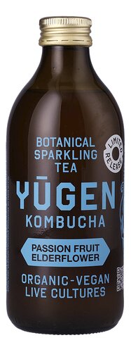 YUGEN Kombucha Passionf-Elder.Bio 32,5cl