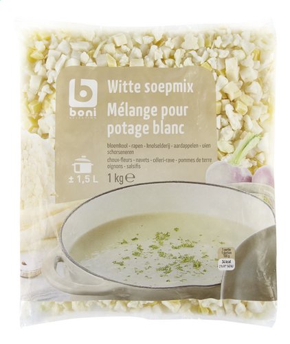 Boni Selection Soepmix Witte Groenten Diepvries 1kg Colruyt Boni Selection Soepmix Witte Groenten Diepvries 1kg Colruyt