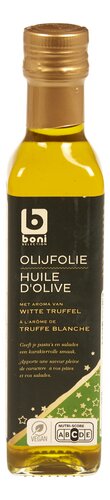 BONI olijfolie truffel wit 250ml