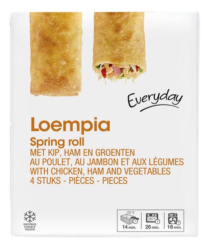 EVERYDAY loempia kip ham 700g