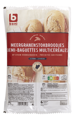 BONI meergranen stokbrood 250g