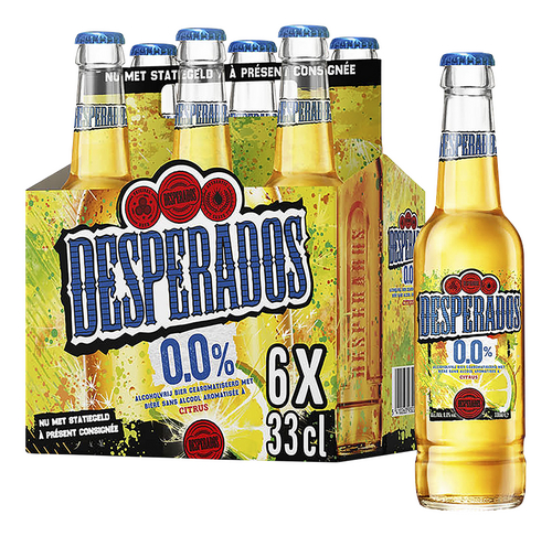 DESPERADOS Virgin 0.0% 6x33cl