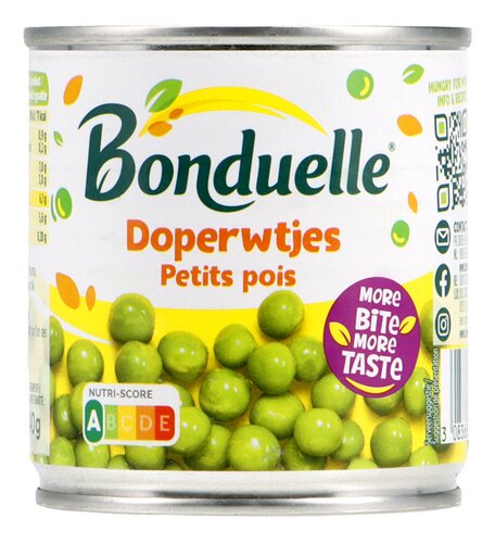 BONDUELLE doperwtjes blik 160g