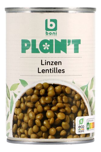 BONI PLAN'T blonde linzen 265g